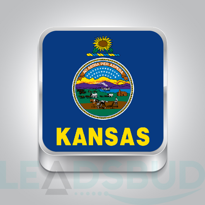 USA State Kansas Business Email List