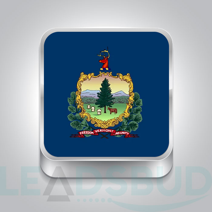 USA State Vermont Business Email List